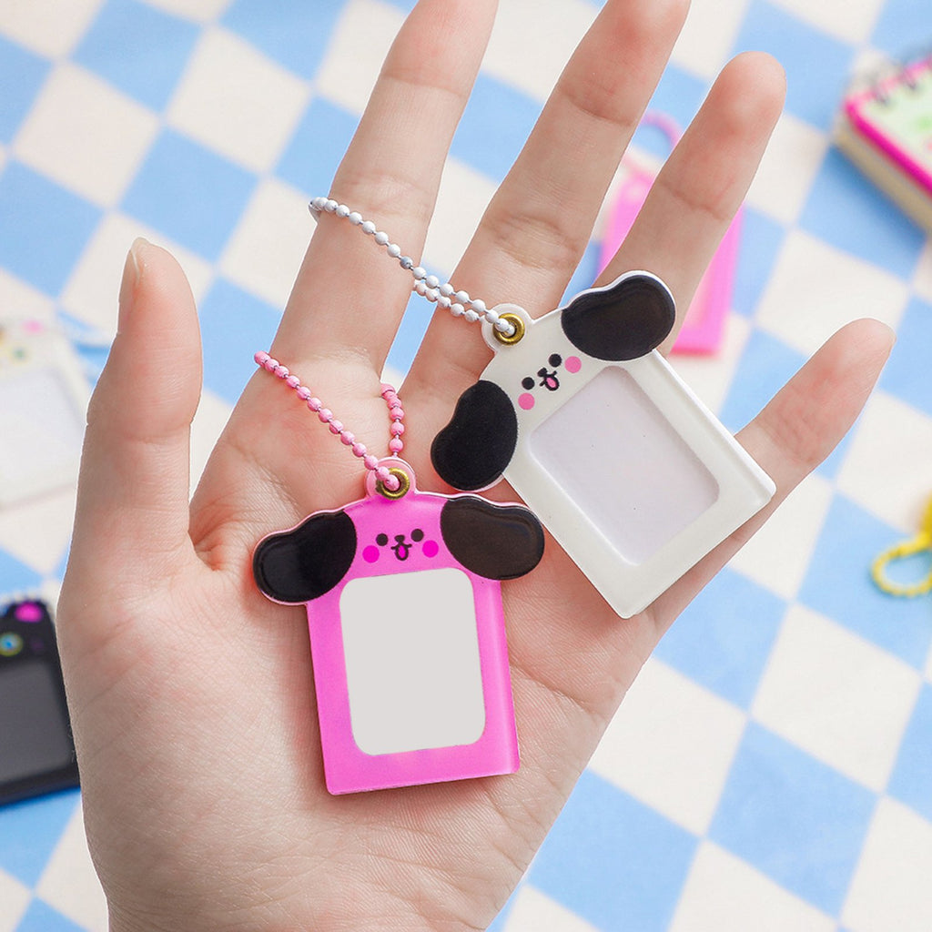 Acrylic Dog / Cat Photo Insert Keychain