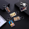 Acrylic Photo Keychains with Photo Inserts