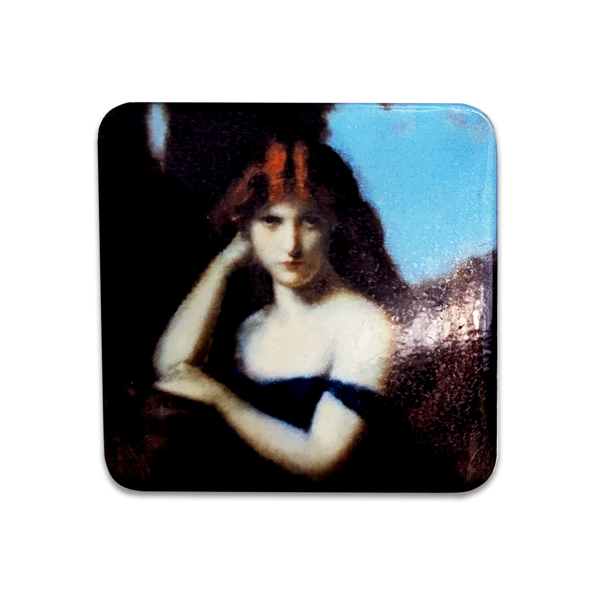 "Standing Woman" Art Magnet