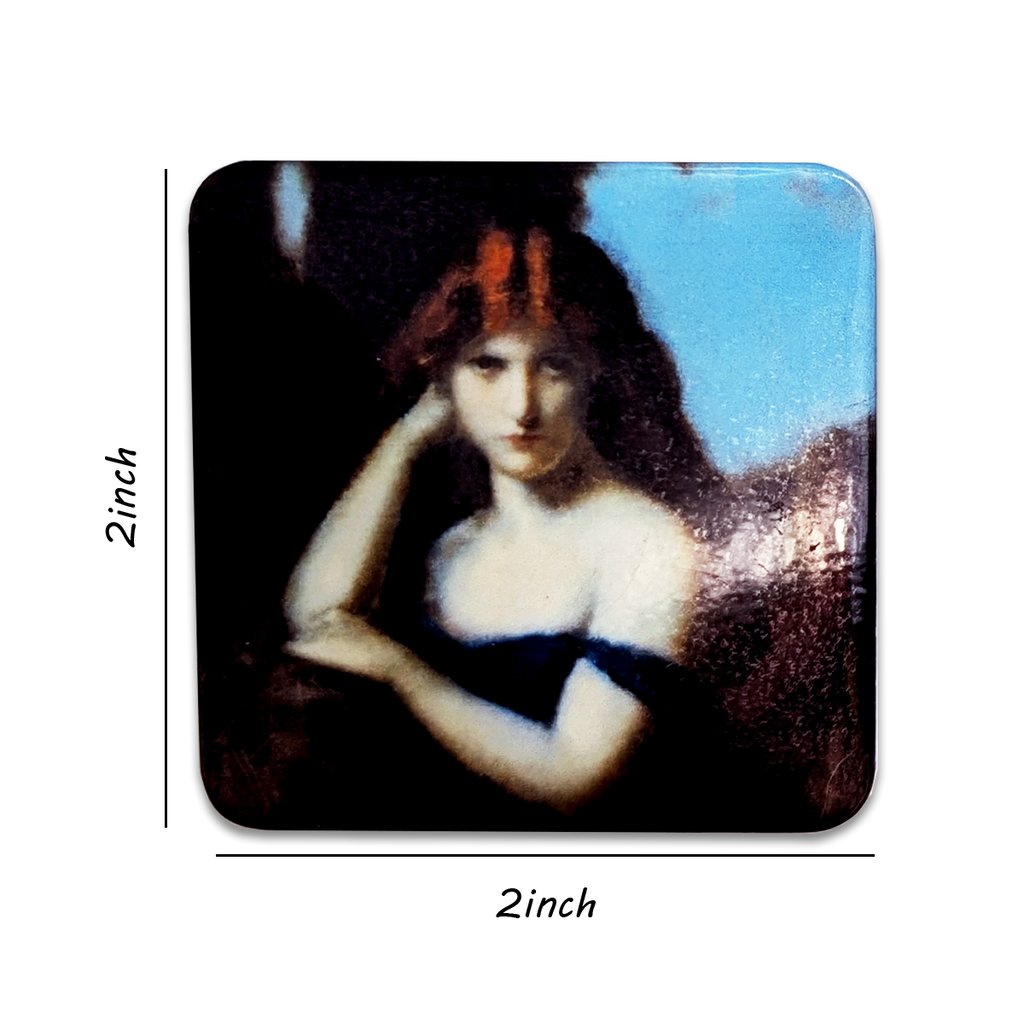 "Standing Woman" Art Magnet