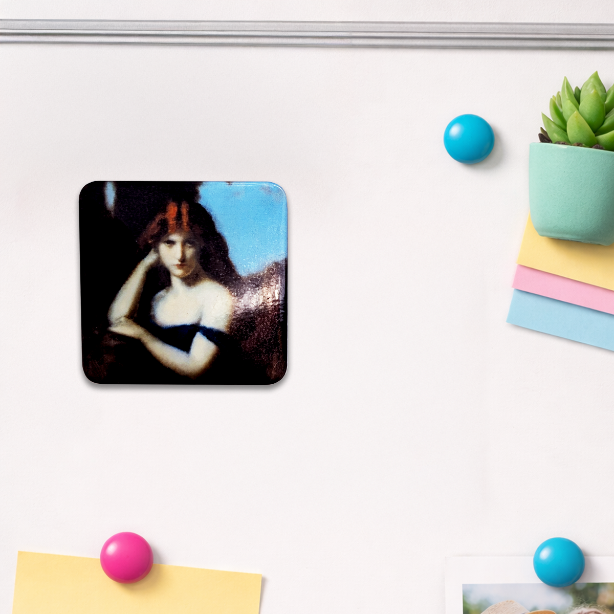 "Standing Woman" Art Magnet