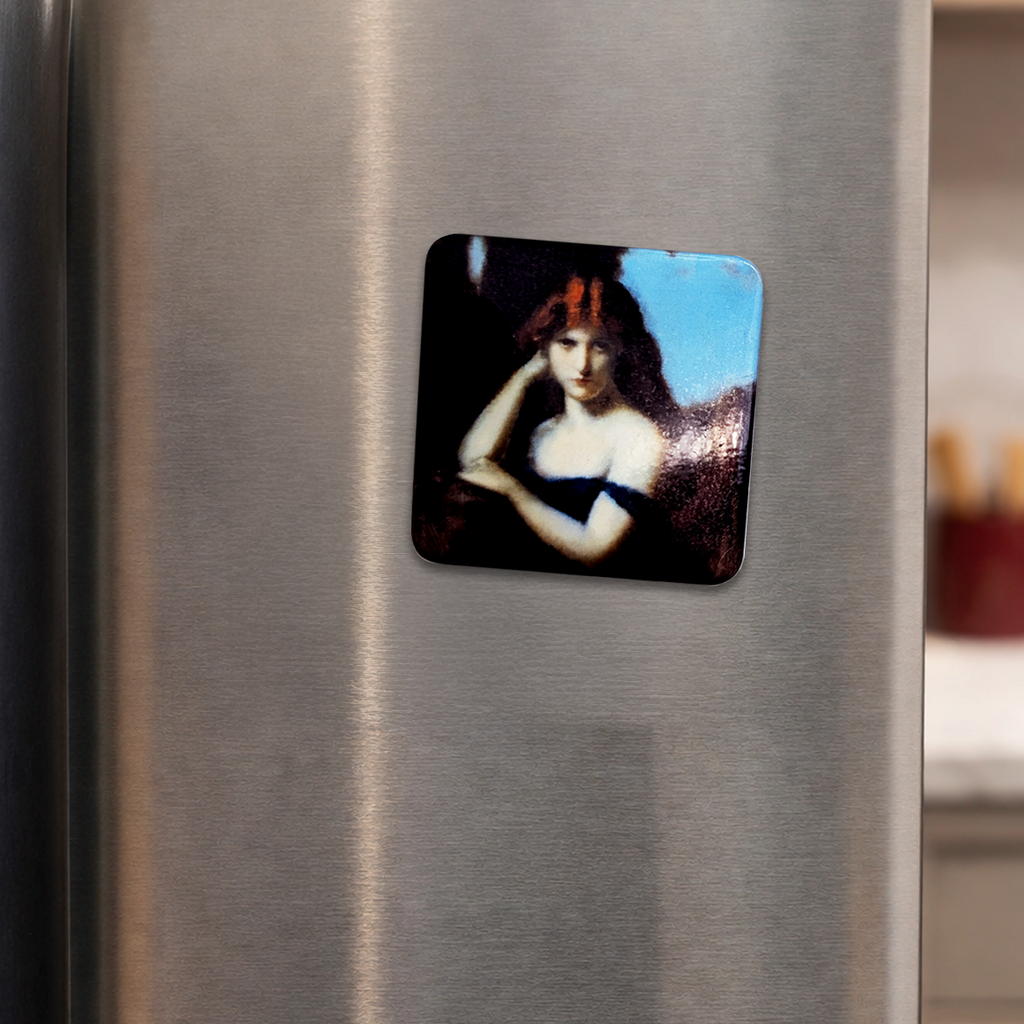 "Standing Woman" Art Magnet