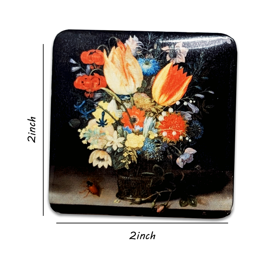 "Still Life with Tulips" Art Magnet