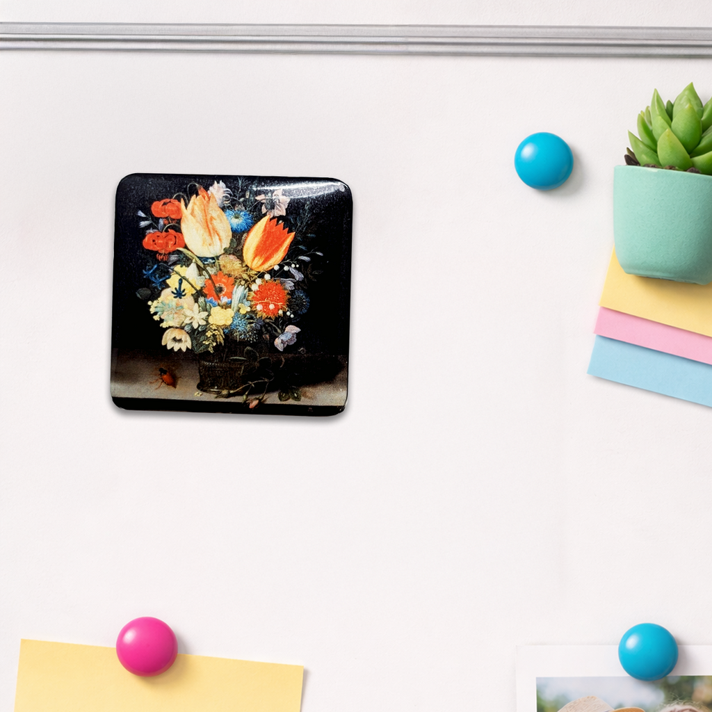 "Still Life with Tulips" Art Magnet