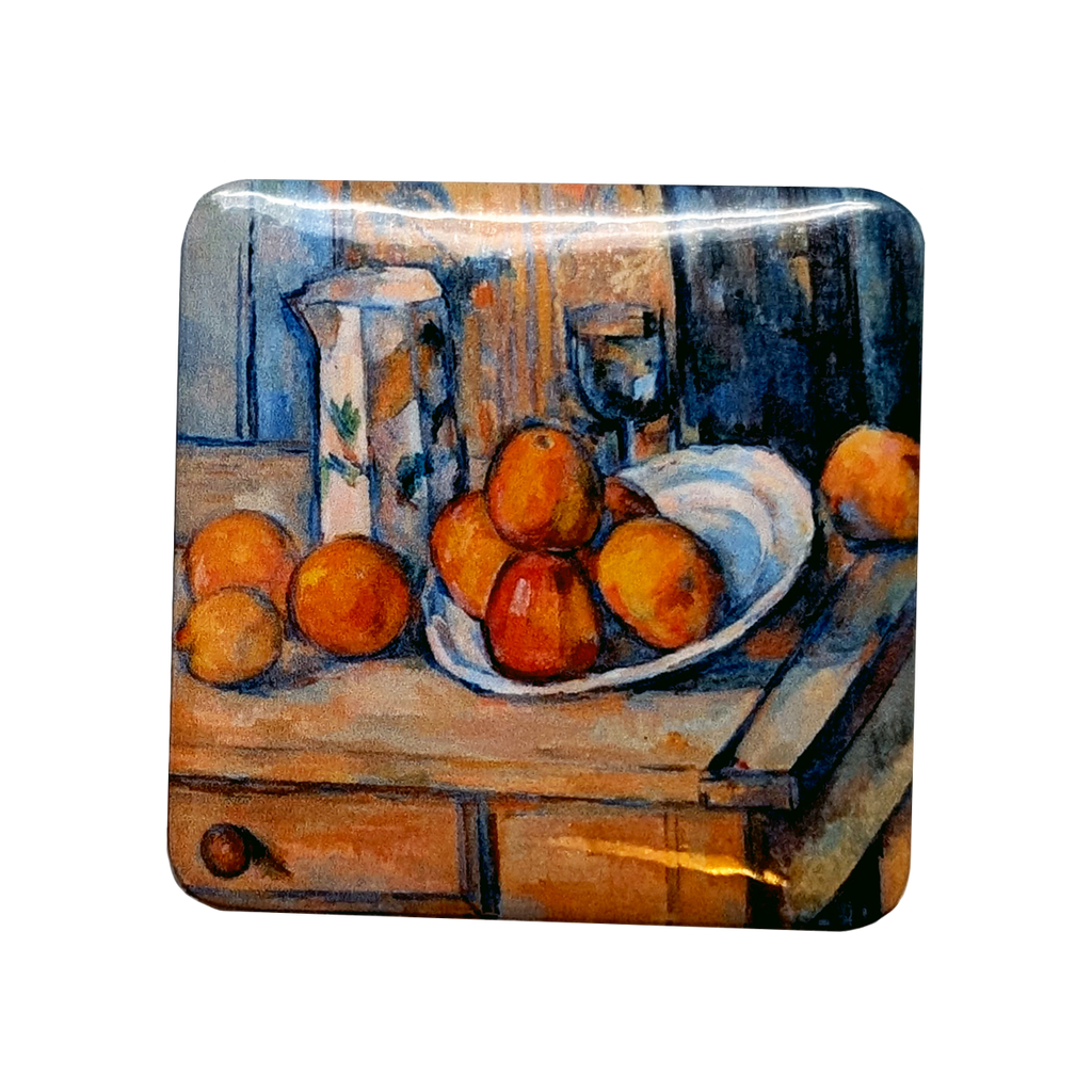 "Still Life with Milk Jug and Fruit" Art Magnet
