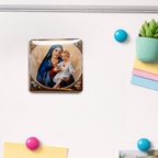 Virgin Mary & Jesus Art Magnet