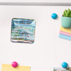 "Bridge over a Pond of Water Lilies" Art Magnet