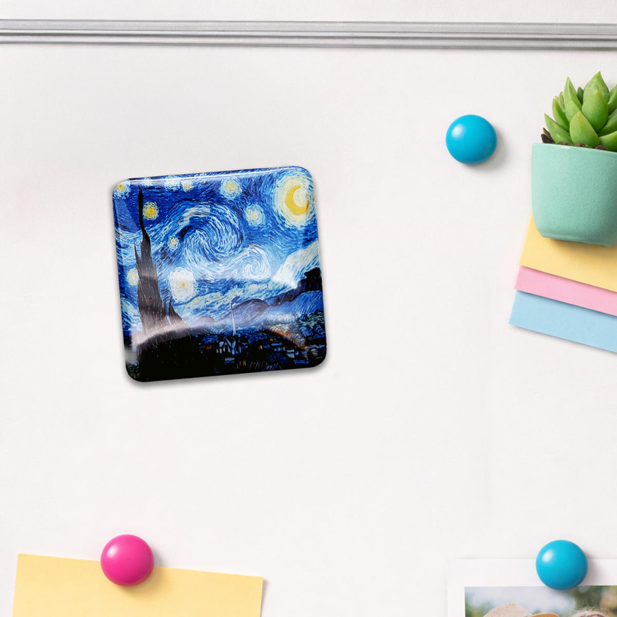 "The Starry Night" Art Magnet