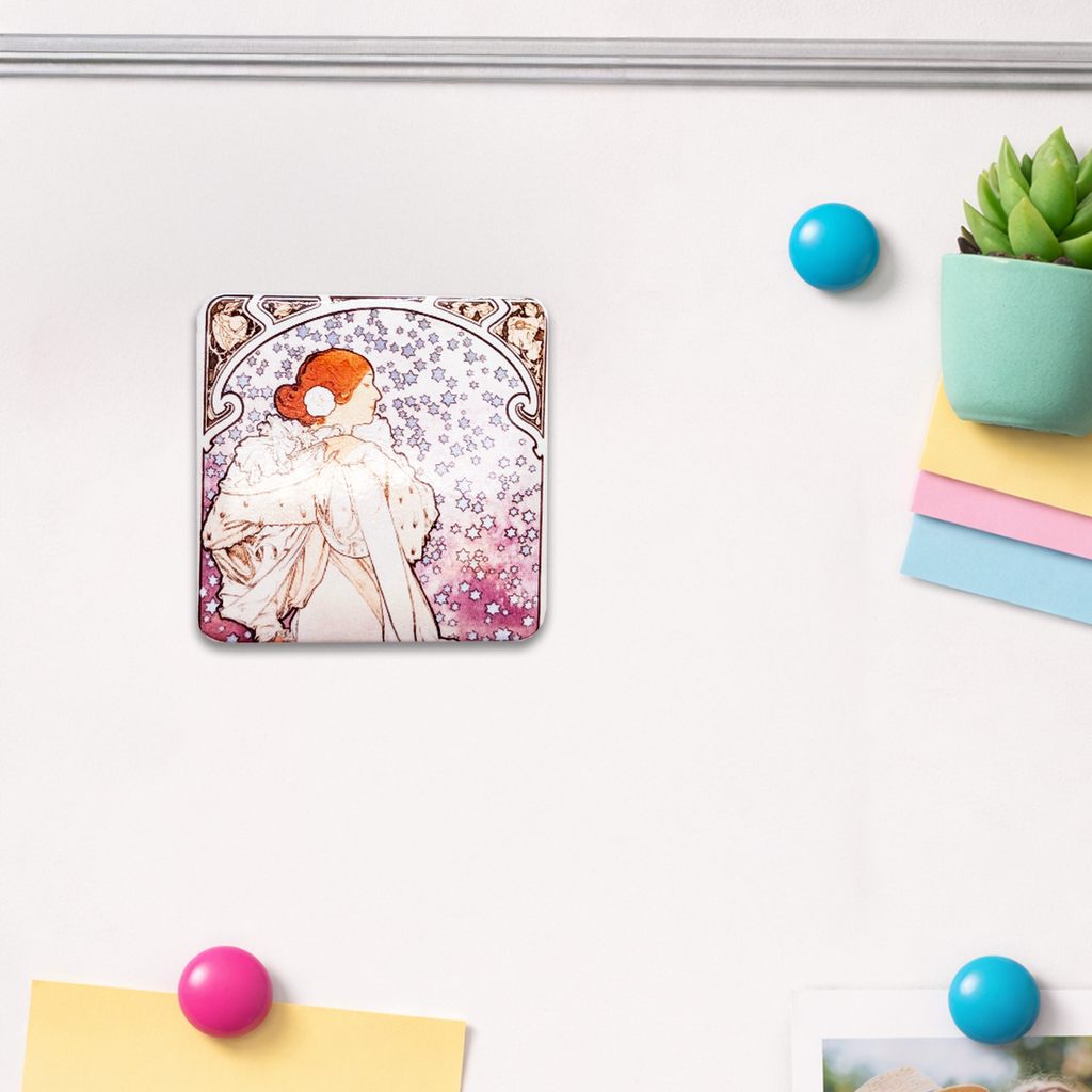 "Lady of Camellias" Art Magnet