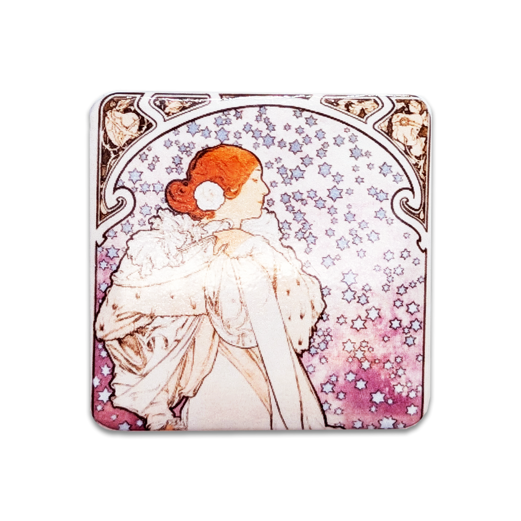 "Lady of Camellias" Art Magnet