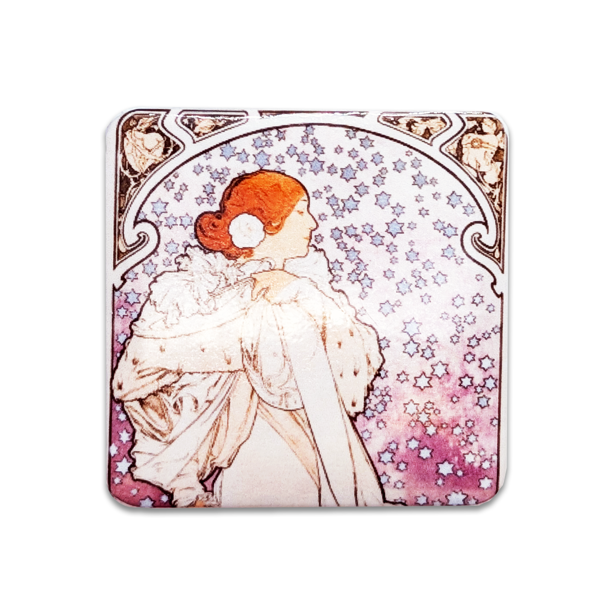 "Lady of Camellias" Art Magnet