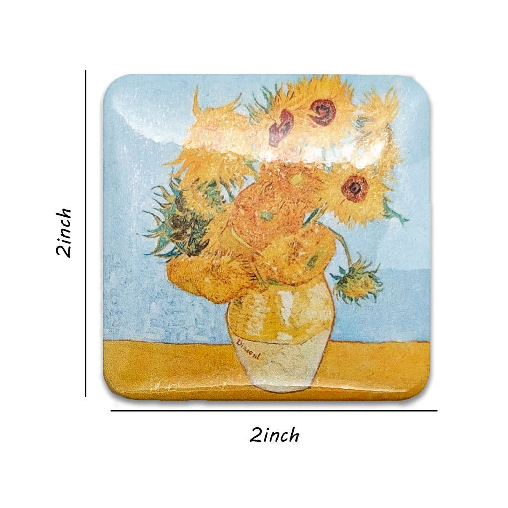 Vincent van Gogh "Sunflowers" Art Magnet
