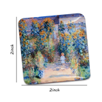 "The Artist's Garden at Vétheuil" Art Magnet